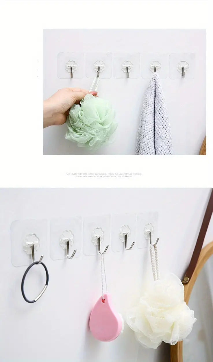 Self Adhesive Utility Hooks (Set of 20)