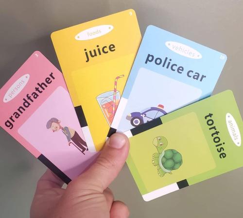 Rechargeable Educational Talking Flash Cards (224 Words)