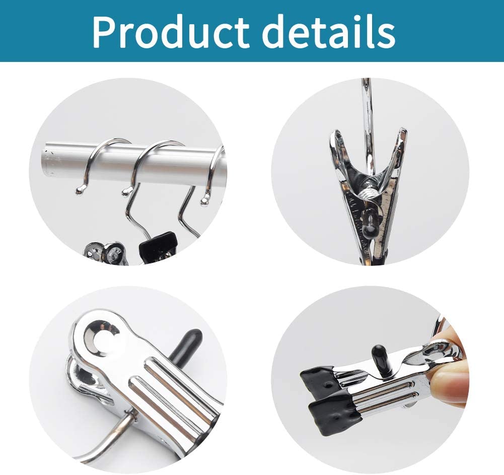 Portable Multipurpose Stainless Steel Hanger Clips