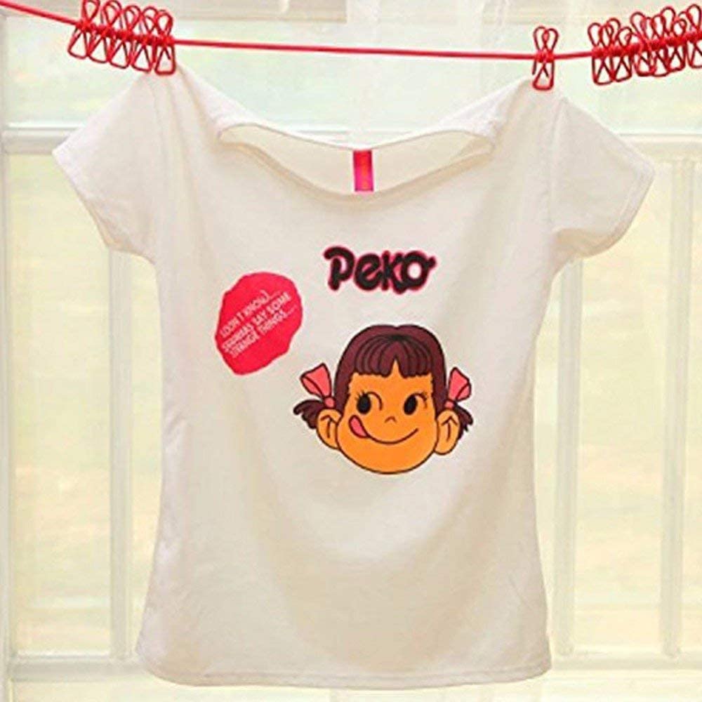 Bungee clothesline with 12 clips (Set of 2)