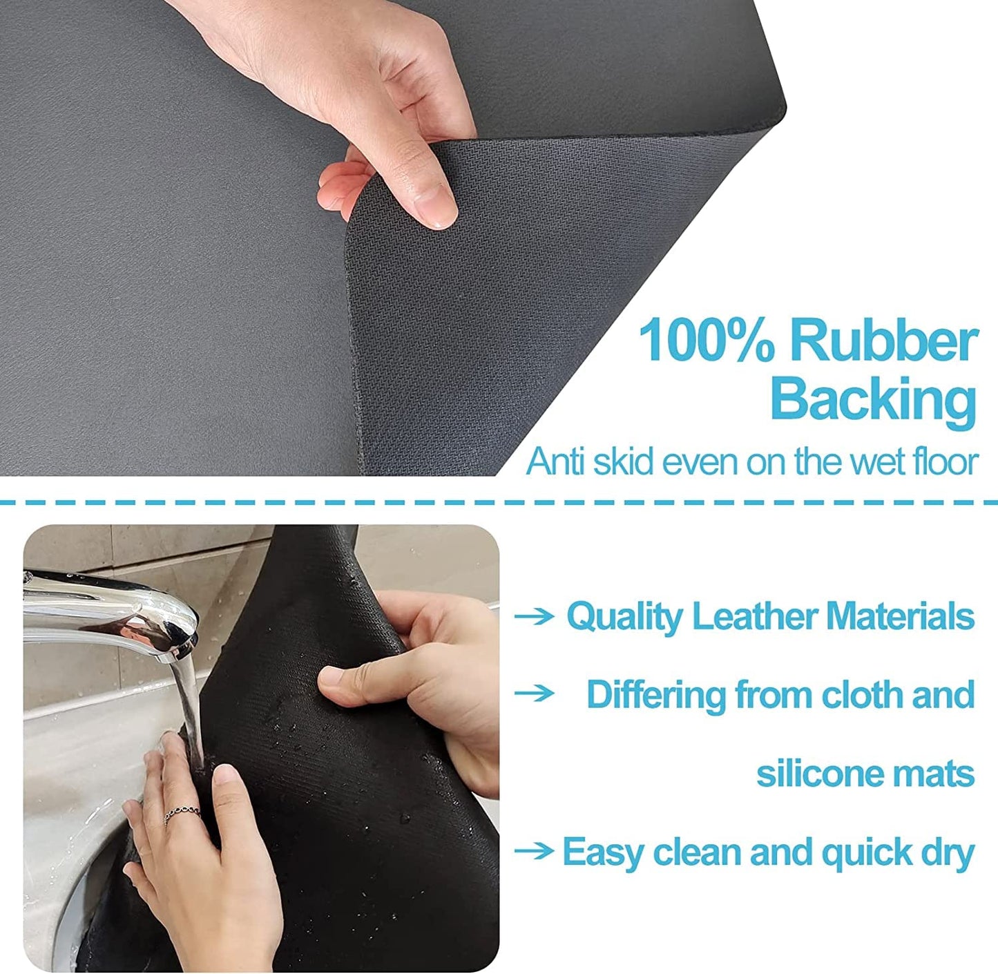 Kitchen Absorbent Draining Mat