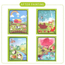 Magic Reusable Water Color Book (Set of 4)