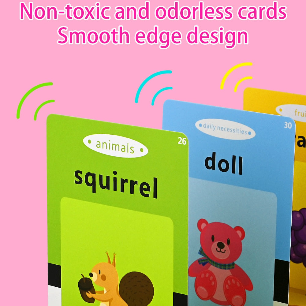 Rechargeable Educational Talking Flash Cards (224 Words)