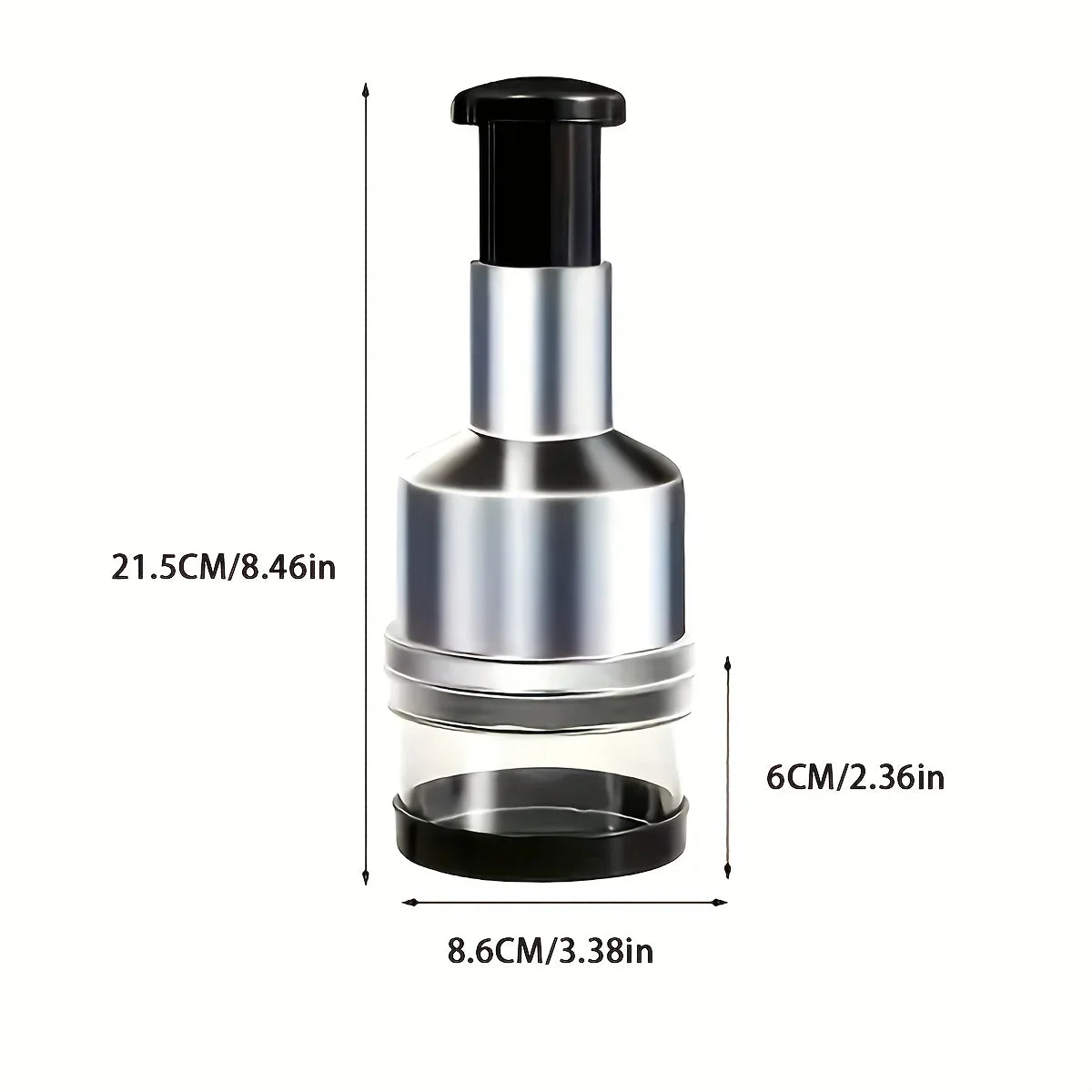 Handheld Vegetable Steel Chopper