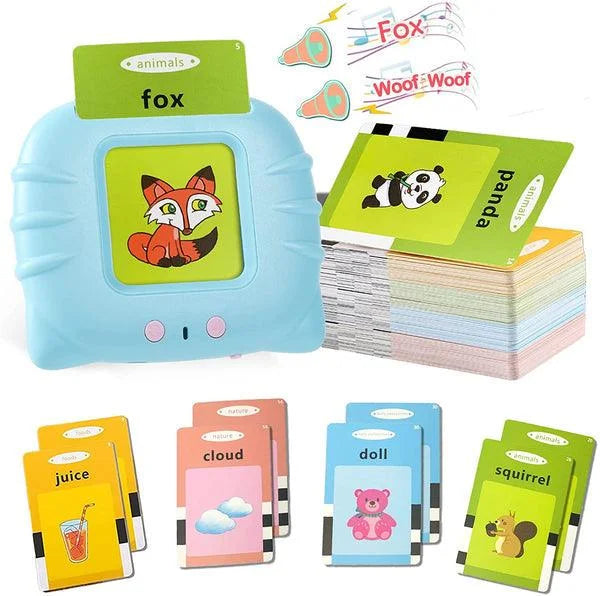 Rechargeable Educational Talking Flash Cards (224 Words)