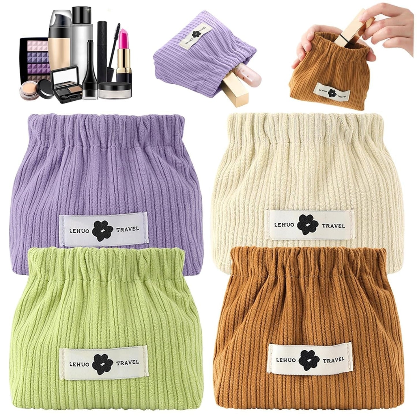 Premium Multipurpose Magnetic and Elastic Storage Pouch Bags