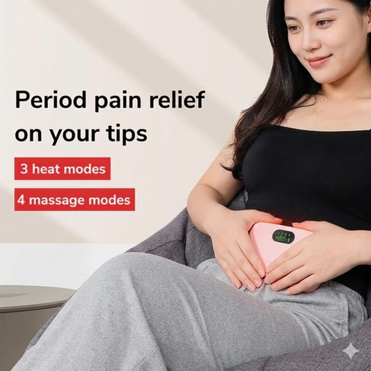 3 in 1 Period Cramp & Back Pain Relief Belt Massager😍